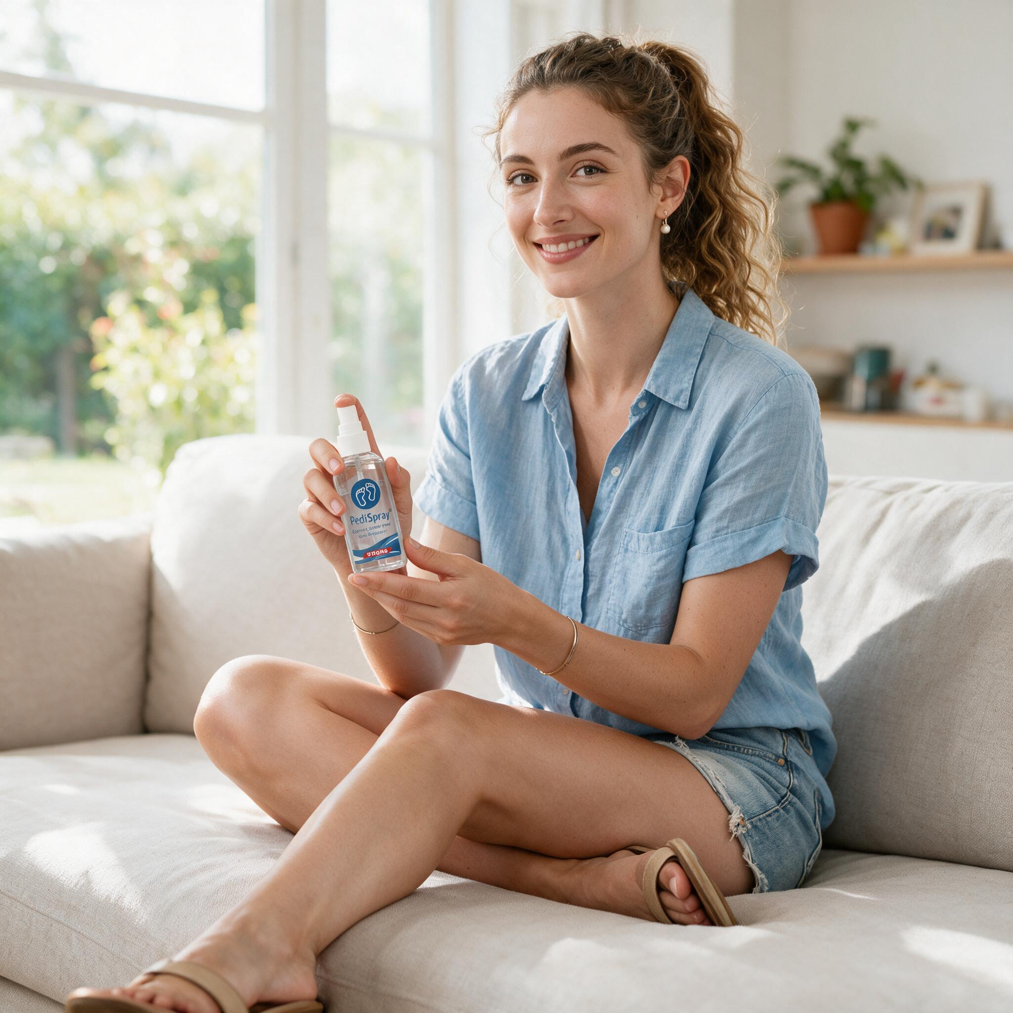 PediSpray® in gebruik